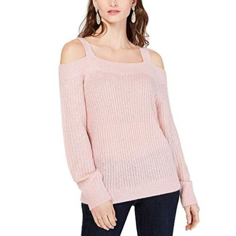 INC International Concepts INC Cold-Shoulder Sweater